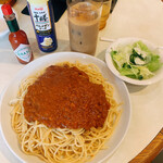 ひまつぶし - スパゲティーセット中盛　税込1000円