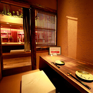 A relaxing private room that will make you feel like you are in a “hokora”