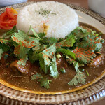 ホクトカレー - JAPANチキンカレー  withパクチー