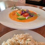 柊山ガーデン - オマール海老のスープ