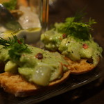 クロッキオ - エビアボガドタルタル