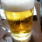 梅田屋 - 生ビール