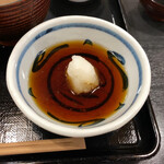 天松 - この天つゆが美味しい。