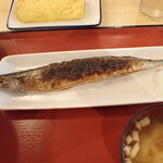 新潟米山食堂 - さんまの塩焼き