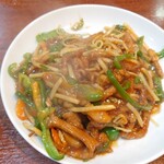 福楼 - 青椒肉絲焼きそば