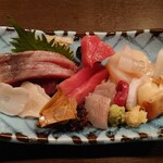 山海づくし勝也 - 刺身盛合せ