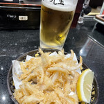 廻る富山湾 すし玉 富山駅店 - 白えびからあげ500円