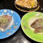 廻る富山湾 すし玉 富山駅店 - あじ、いわし