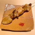 冨所 - 帆立貝ひも焼