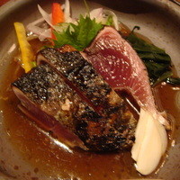 土佐料理 祢保希 赤坂店 - 鰹たたき