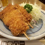 神谷バー - 定番はやはり「串カツ」ですね