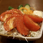 ばんがい地 - トマトサラダ