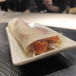 蓮心 - 3.特製北京ダック
      今回の貸切会のメイン！こんなに肉身が食べれるなんて口福でした。