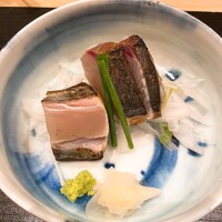 銀座 よし澤 - 鰆の藁焼き