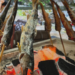 南原峡国際つり場 - 焼き上がり