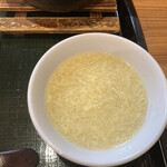 四川 China 八兵衛 - コーンスープはやや薄い