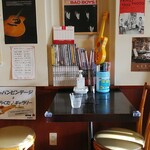 喫茶 カプカプ - 利用したテーブル席