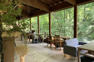 ガフロカフェ バイ フラワーフィールド - 景色も抜群