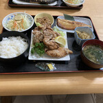 Takahashi - トリ唐揚げセット（サバ）定食（¥950）