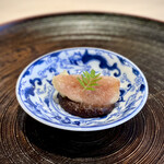 赤坂 渡なべ - 揚げ無花果