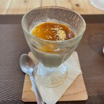 らぁ麺 桃の屋 - ほうじ茶プリン