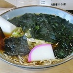 丸川屋 - 「わかめそば（温）」\550です(10/25UP)