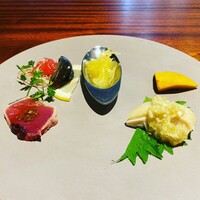 新中国料理HARAKAWA 北新地店 - 前菜盛り合わせ