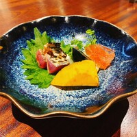 新中国料理HARAKAWA 北新地店 - 冷麺を選んだバージョンの前菜盛り