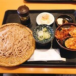 和創旬彩たかぼ - そばランチ(ミニ天丼)850円