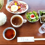 とんと喜 - 料理写真:焼肉ランチBカルビ　2021/07/16