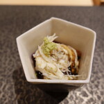 Sushi Shou - 渡り蟹の蕎麦仕立て、岩もずく、蕎麦出汁、柚子山葵
