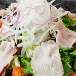 pork shabu-shabu salad