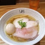 麺や 川 - 鶏そば 塩