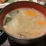 Koukyuu Burando Himono Ginza Bansuke - お味噌汁