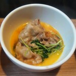しゃぶしゃぶ温野菜 - 玉子に絡めて食べると美味しい!(^^)! (2021.07.18)