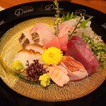 旬鮮炭火焼 獺祭 - 刺し盛