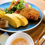 Cafe Dining Sera - 本日の気まぐれごはん/賀茂茄子のはさみあげ