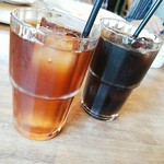 サバービア - アイスティ、アイスコーヒー