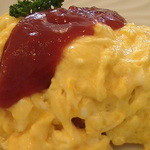 「ふわとろオムライス」アップ