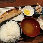 Yasai Maki Kushiya Yohedon - レスラーが頼んださば塩焼き定食500円ご飯大盛り(2021.6.26)