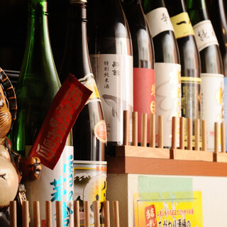 人気のレモンサワーや地酒など多彩なラインナップでご用意