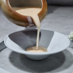 Yama  - 桃のスープとアイス