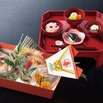 日本料理 花むら - お食い初め膳 鯛付き