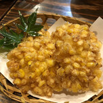 居魚家 ぎんた - トウモロコシかき揚げ