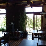 スモークハウス笑わず - 店内　武漢コロナ対策で換気もされてる