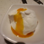 Green'sK鉄板ビュッフェ - ゼリーにホイップクリーム＋マンゴーソース