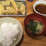 Tempura Tenzen - セット内容です