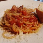 栄次 - 赤パスタ