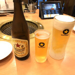 焼肉陽山道 - 瓶ビール・生ビール