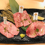 焼肉陽山道 - 上肉吟味盛り